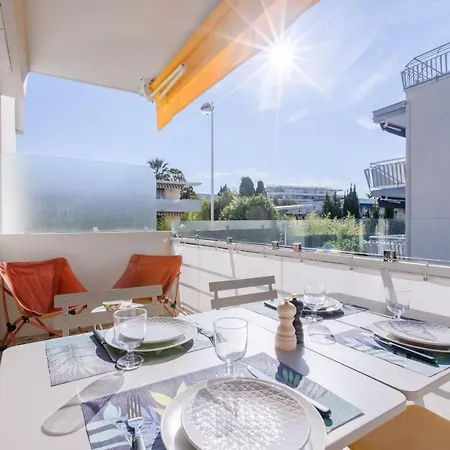 SERRENDY Renovated 1-bedroom apartment in a private estate Cannes Buitenkant foto